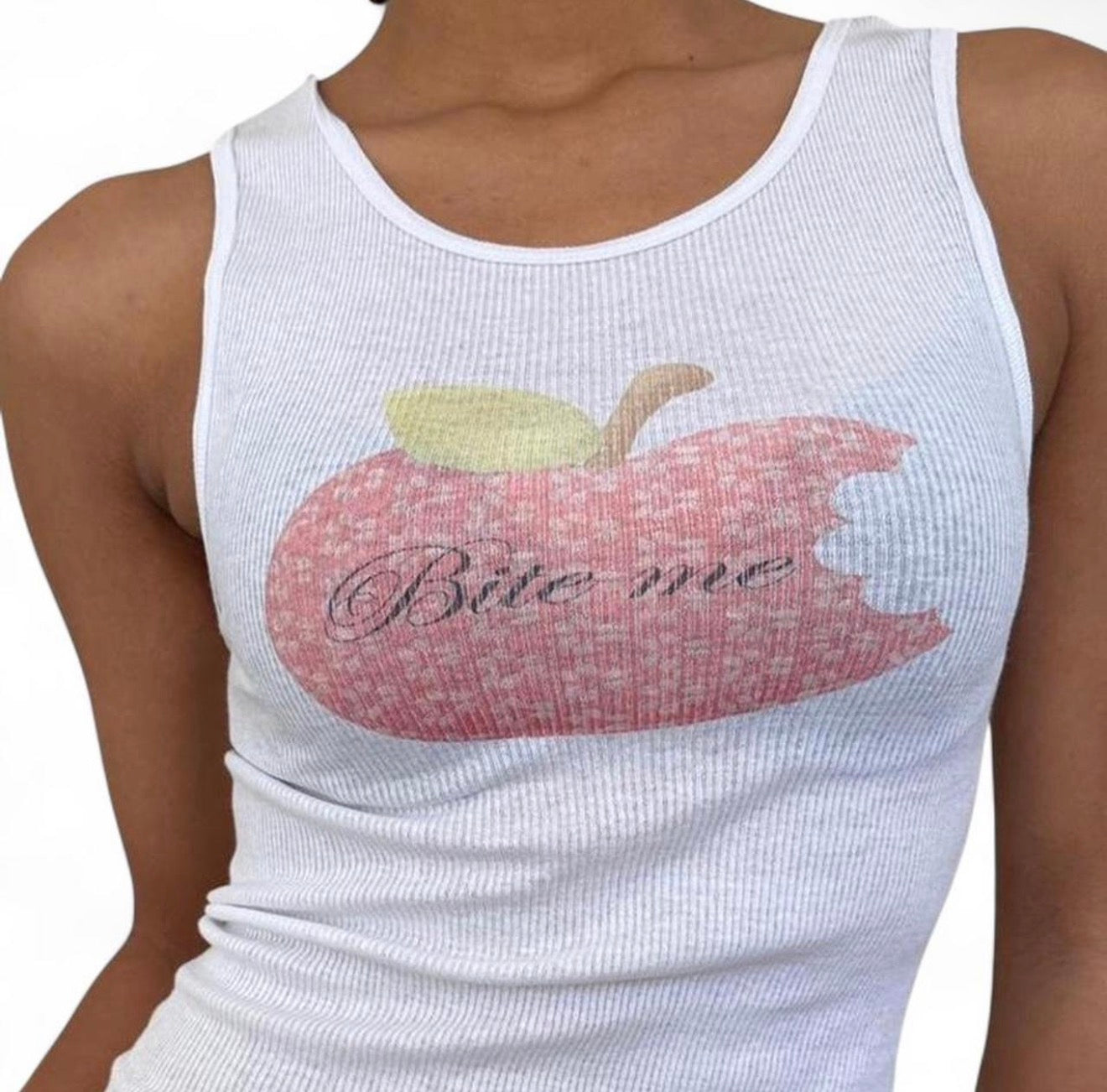 Bite Me Ribbed Tank
