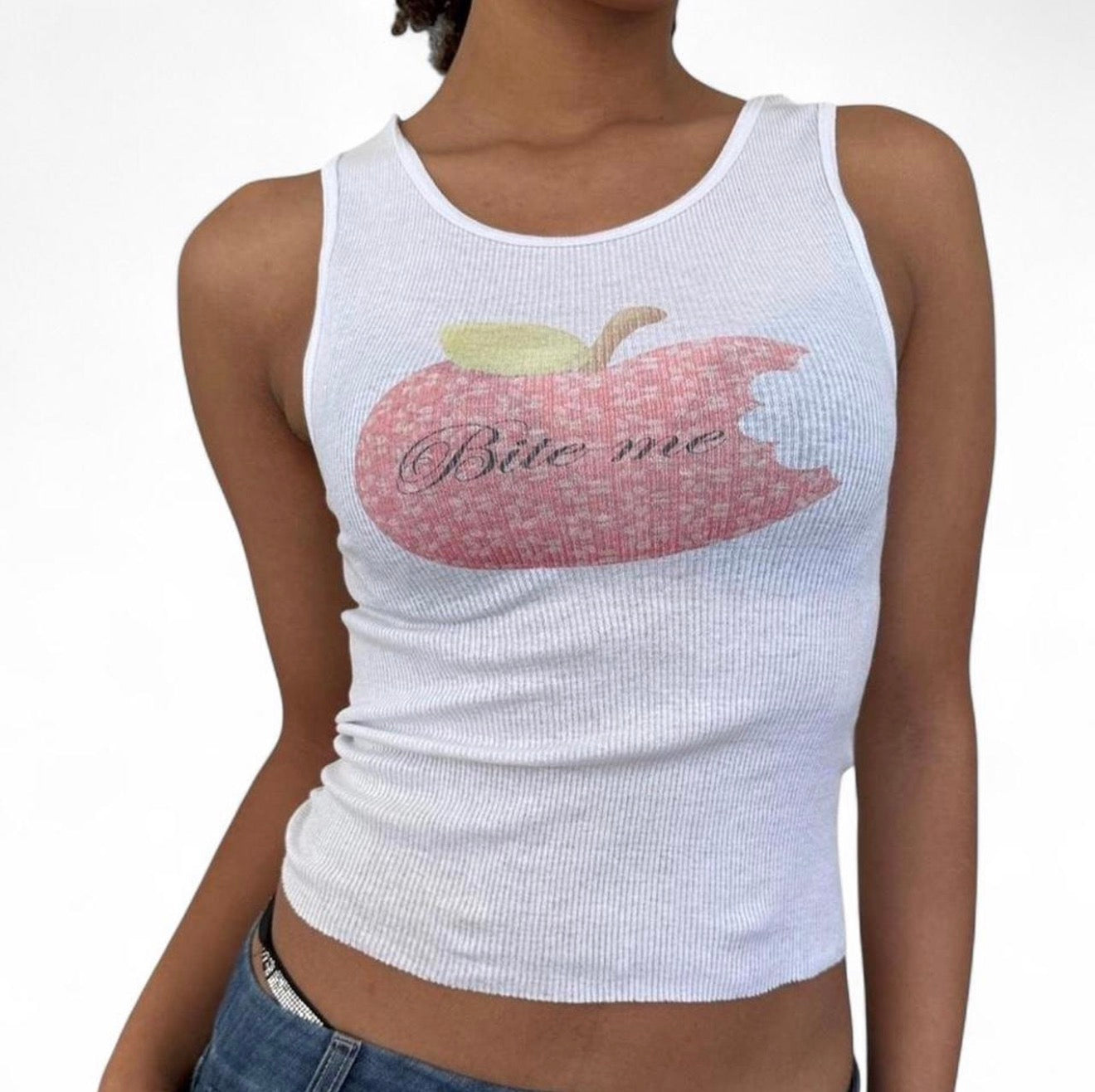 Bite Me Ribbed Tank
